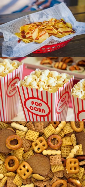 餅干、蛋糕、薯條