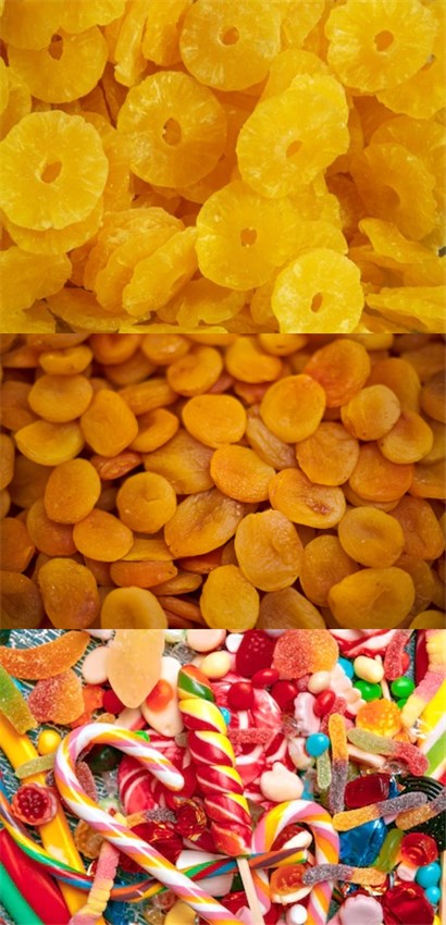 蜜餞、糖果、果脯