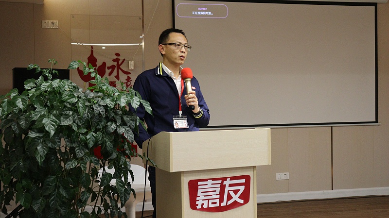 中共石碣鎮委黨校副校長蒞臨Ag亞洲集團食品指導黨建工作 (5)