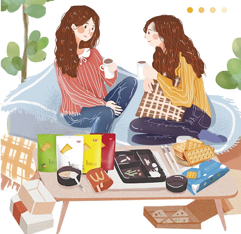 【Ag亞洲集團1MM土豆餅干燒烤味/醬油味】像紙一樣薄的小餅干，脆不可擋~