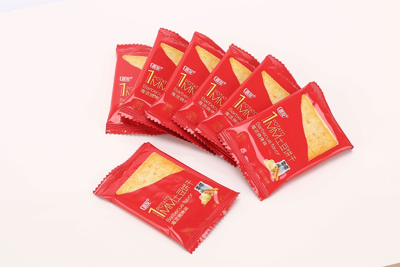 【Ag亞洲集團1MM土豆餅干燒烤味/醬油味】像紙一樣薄的小餅干，脆不可擋~