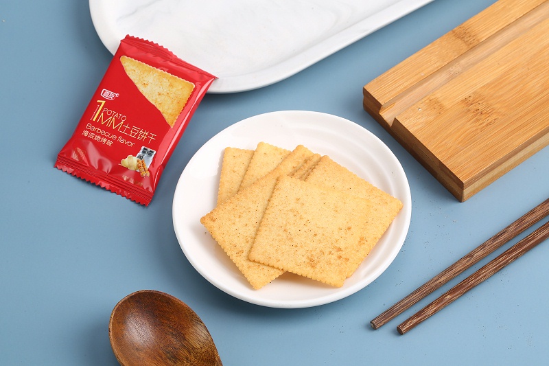 【Ag亞洲集團1MM土豆餅干燒烤味/醬油味】像紙一樣薄的小餅干，脆不可擋~