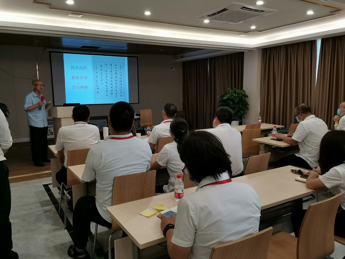 安天祥同志展開的健康知識講座